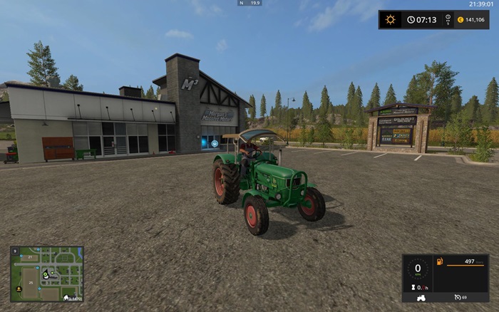 FS17 – Deutz-Fahr D80 Traktör V2.1