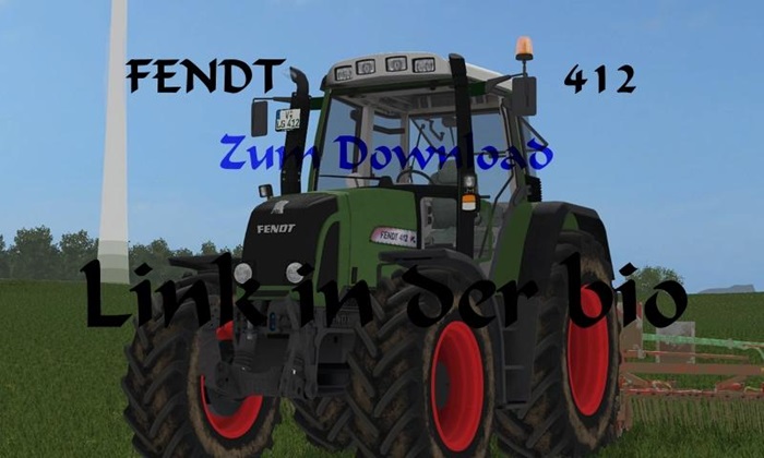 FS17 – Fendt 412 Traktör V1