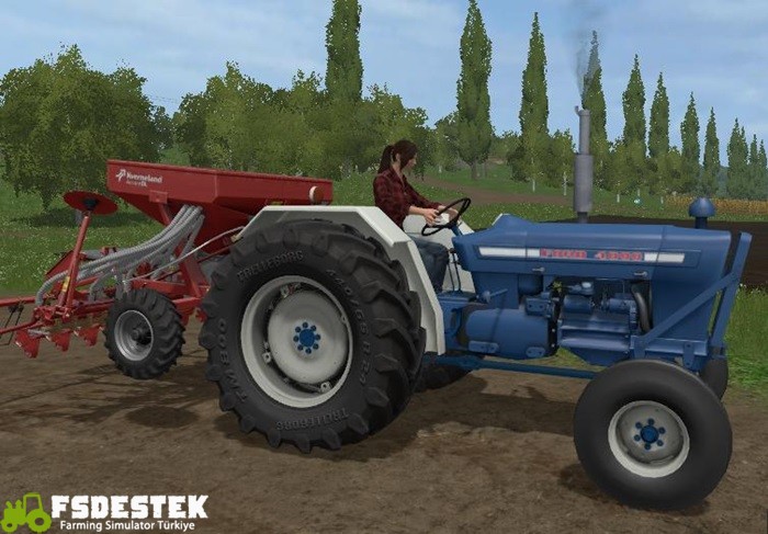FS17 – Ford Forces 7000, 5000, 4000 Traktör V1.1