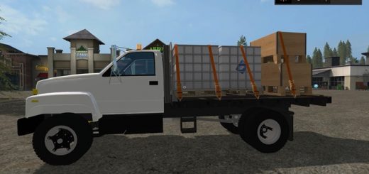 gmc-topkick-flatbed-kamyon