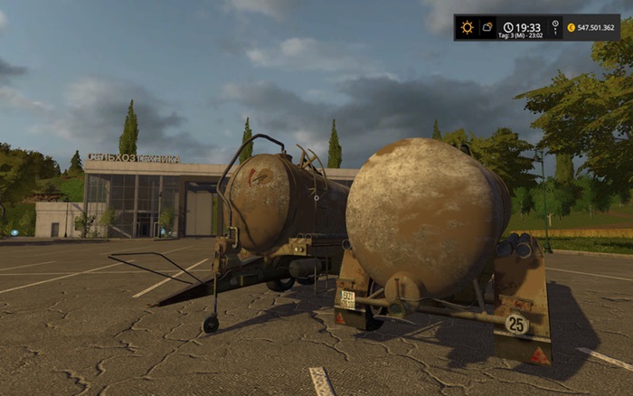 FS17 – HTS 100 Gübreleme Tankı V1