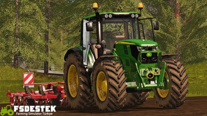 FS17 – John Deere 6M Serisi (6115M, 6135M, 6155M) V1.2
