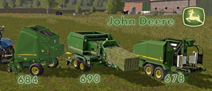FS17 – John Deere Balya Paketi (684/690/678)