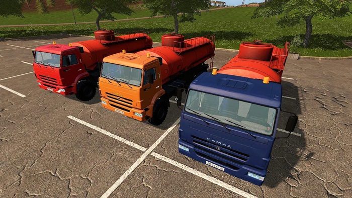 FS17 – Kamaz 43118 Yakıt Tankeri V1