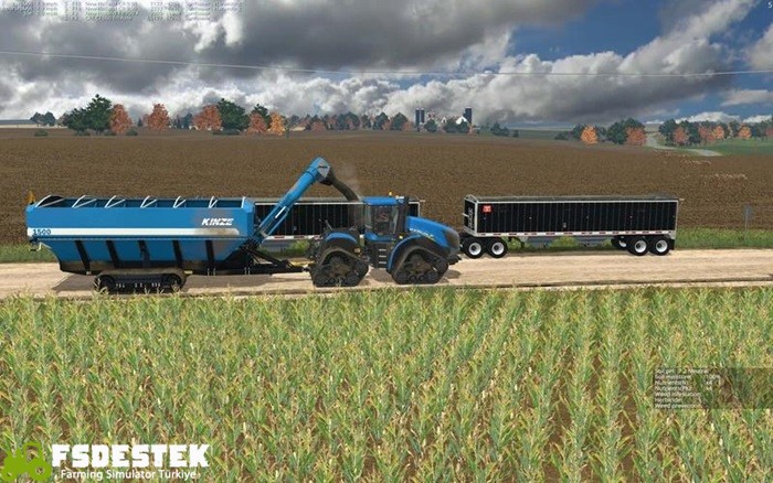 FS15 – Kinze 1500 Römork V1