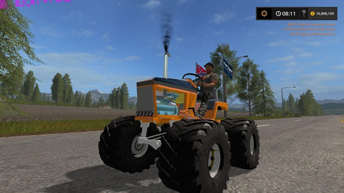 FS17 – Mud Mower Traktör