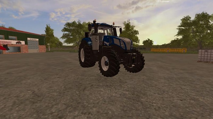 FS17 – New Holland T8 Mavi Güçlü Traktör V0.1