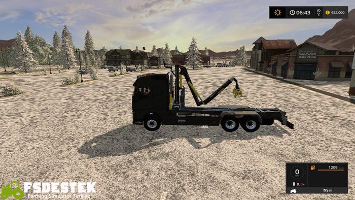 FS17 – Volvo ITRunner Vinç FH750 Kamyon V1