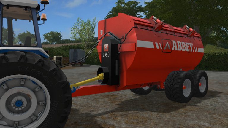 FS17 – Abbey 2550 İnek Gübresi Serpici
