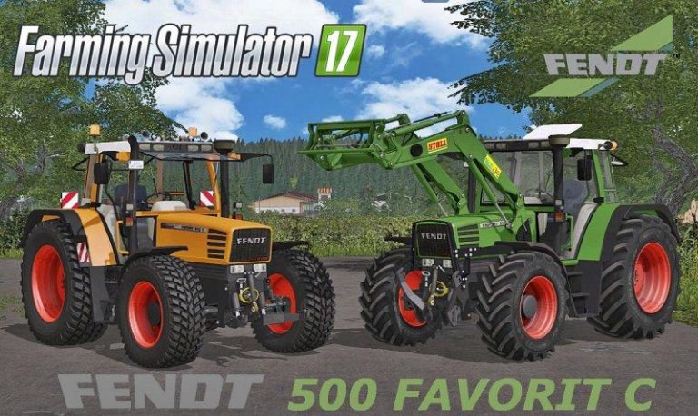 FS17 – FENDT 500 Favorit C Serisi Traktör V4