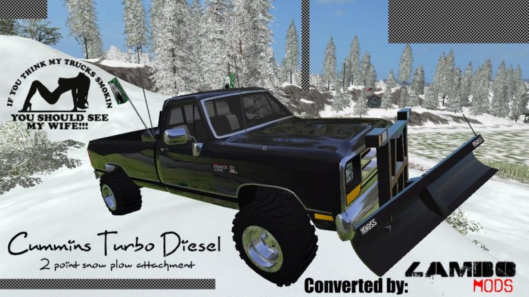 FS17 – Dodge Mini Kar Kürüme Kamyoneti