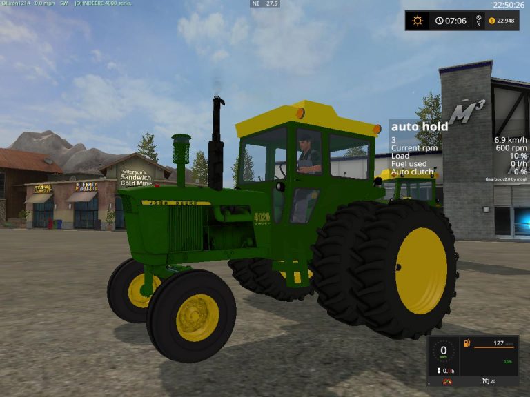 FS17 – John Deere 4000 Serisi V1.0