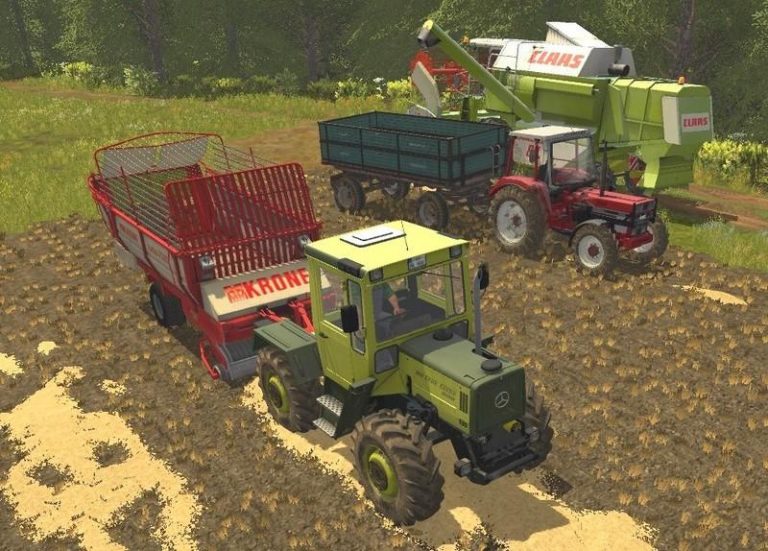 FS17 – Krone Turbo 2500 Ot Römorku V1.3