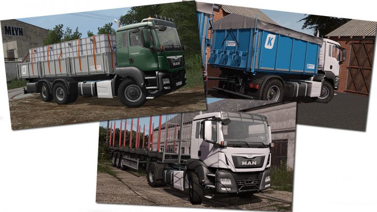 FS17 – Man TGS AgroTruck Paketi  v1.1.0.0
