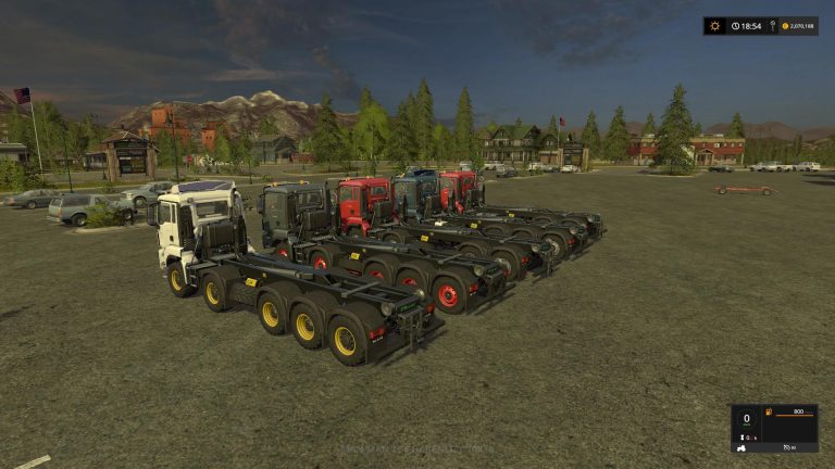 FS17 –  MAN HKL Lift Şasi Paketi V1.1