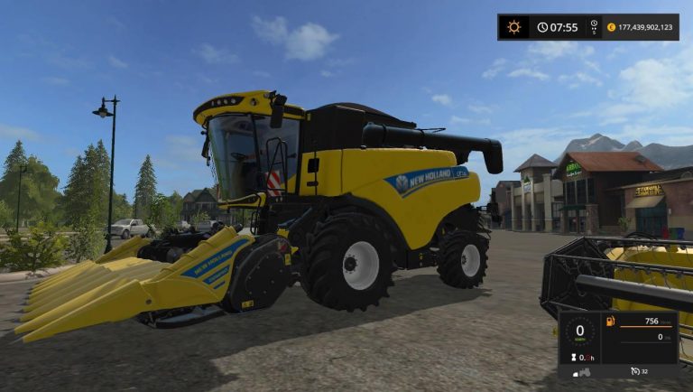 FS17 – New Holland CR 5.85 EVO Biçerdöver V1.0
