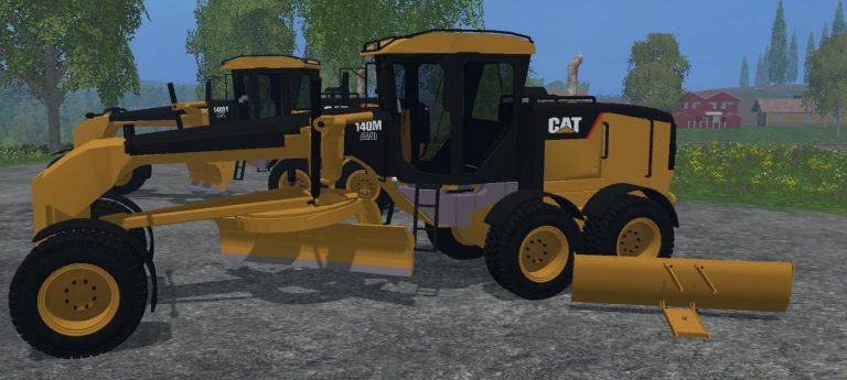 FS17 – CAT 140M Yol Graderi