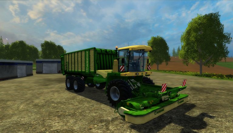 FS17 – Krone BigL-500 Pro Ot Kesici V1.0