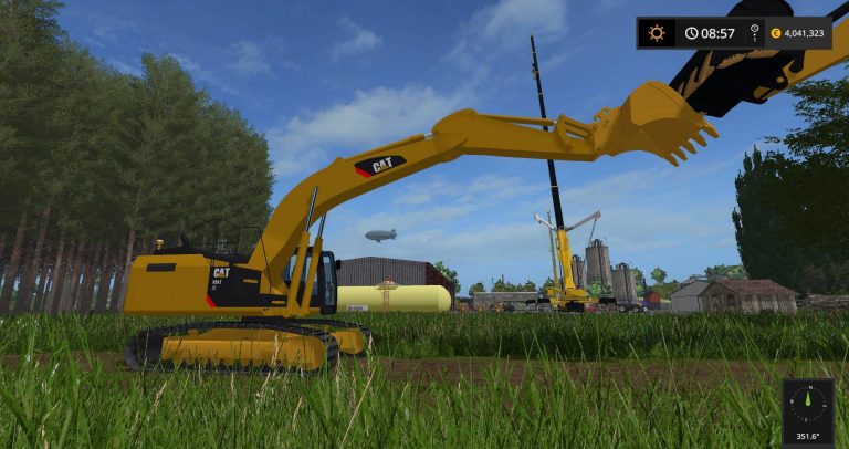 FS17 – Cat 345B Ekskavatör Modu