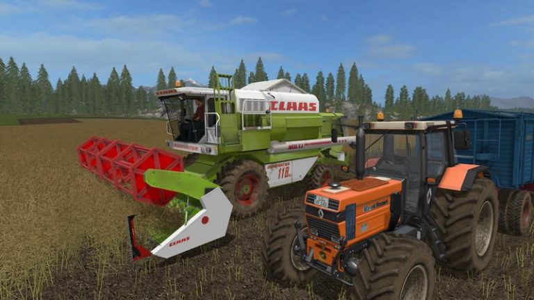 FS17 – Claas C540 Katlanabilir Kesici Başlıklar