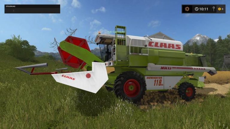 FS17 – Claas C540 Kesici Modu