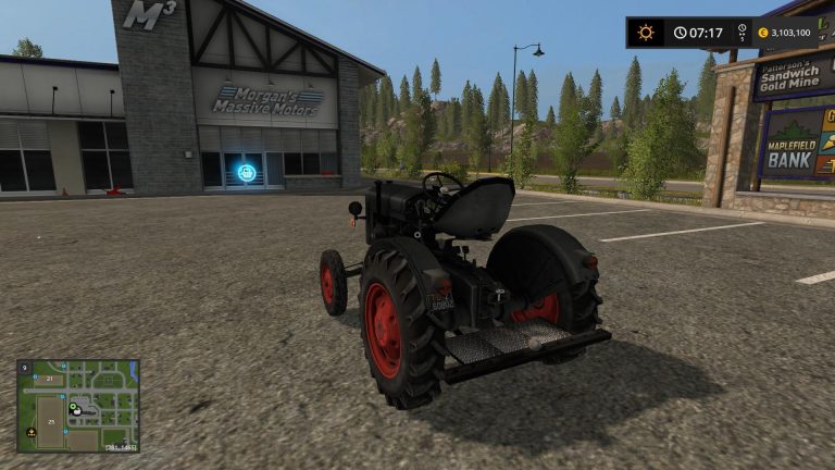 FS17 – Deutz-Fahr F22 Traktör