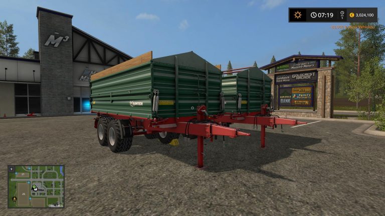FS17 – Farmtech TDK 1600  Römork