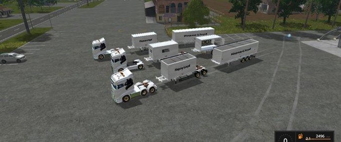 FS17 – Konteyner Römork ve Dorse Paketi