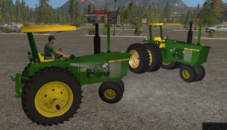FS17 – John Deere 4320 Çift Lastik Traktör