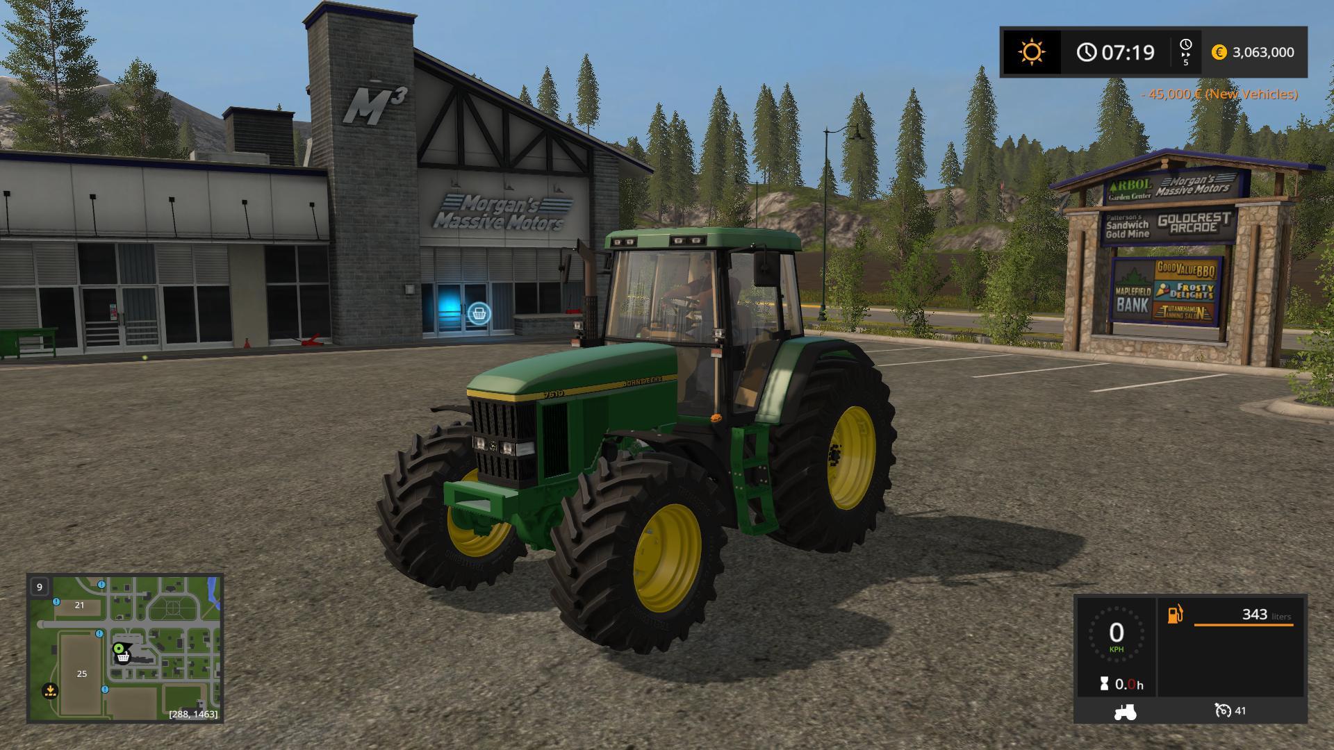 FS17 – John Deere 7010 Serisi V1.0