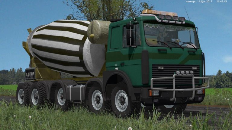 FS17 – Maz Çimento Mikseri V1.0