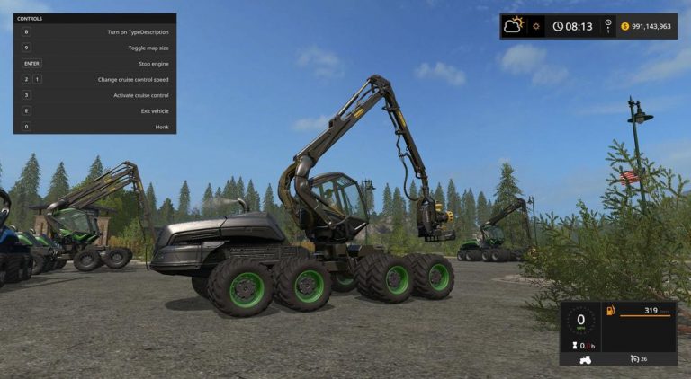 FS17 – Timber King Ağaç Kesici