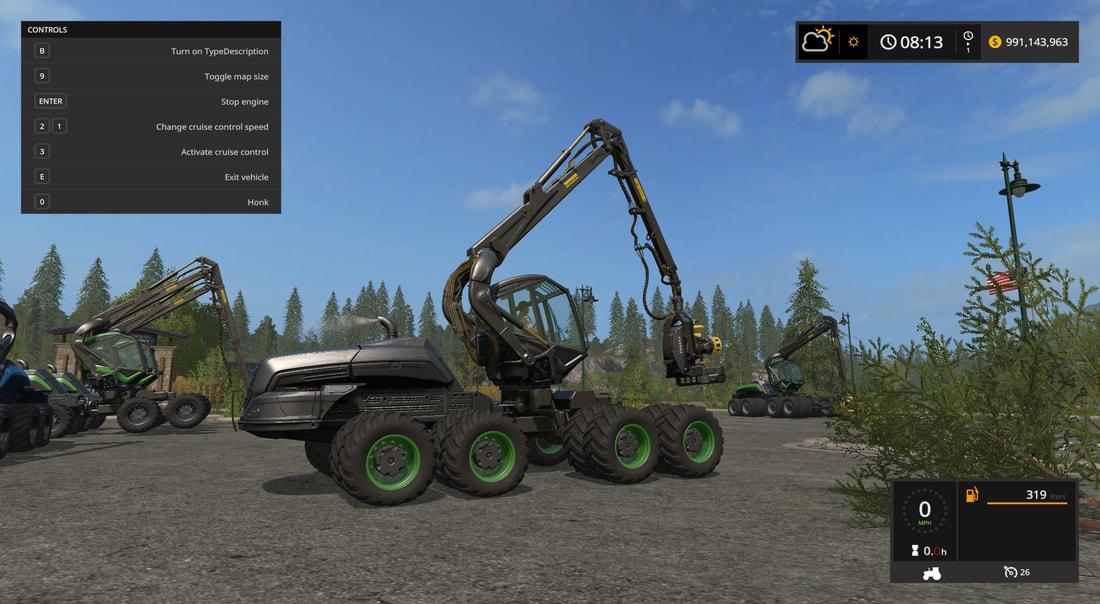 FS17 – Timber King Ağaç Kesici