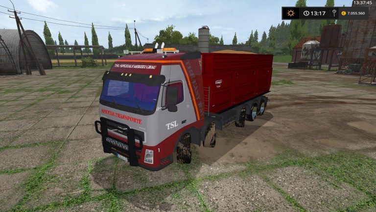 FS17 – Tsl Volvo Fh12 Kırkayak Kamyon Modu