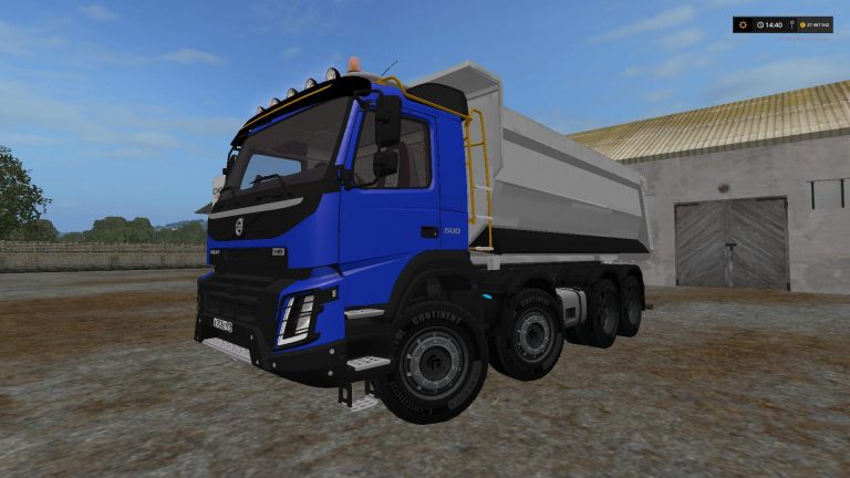 FS17 – Volvo 8×6 Kamyon Modu