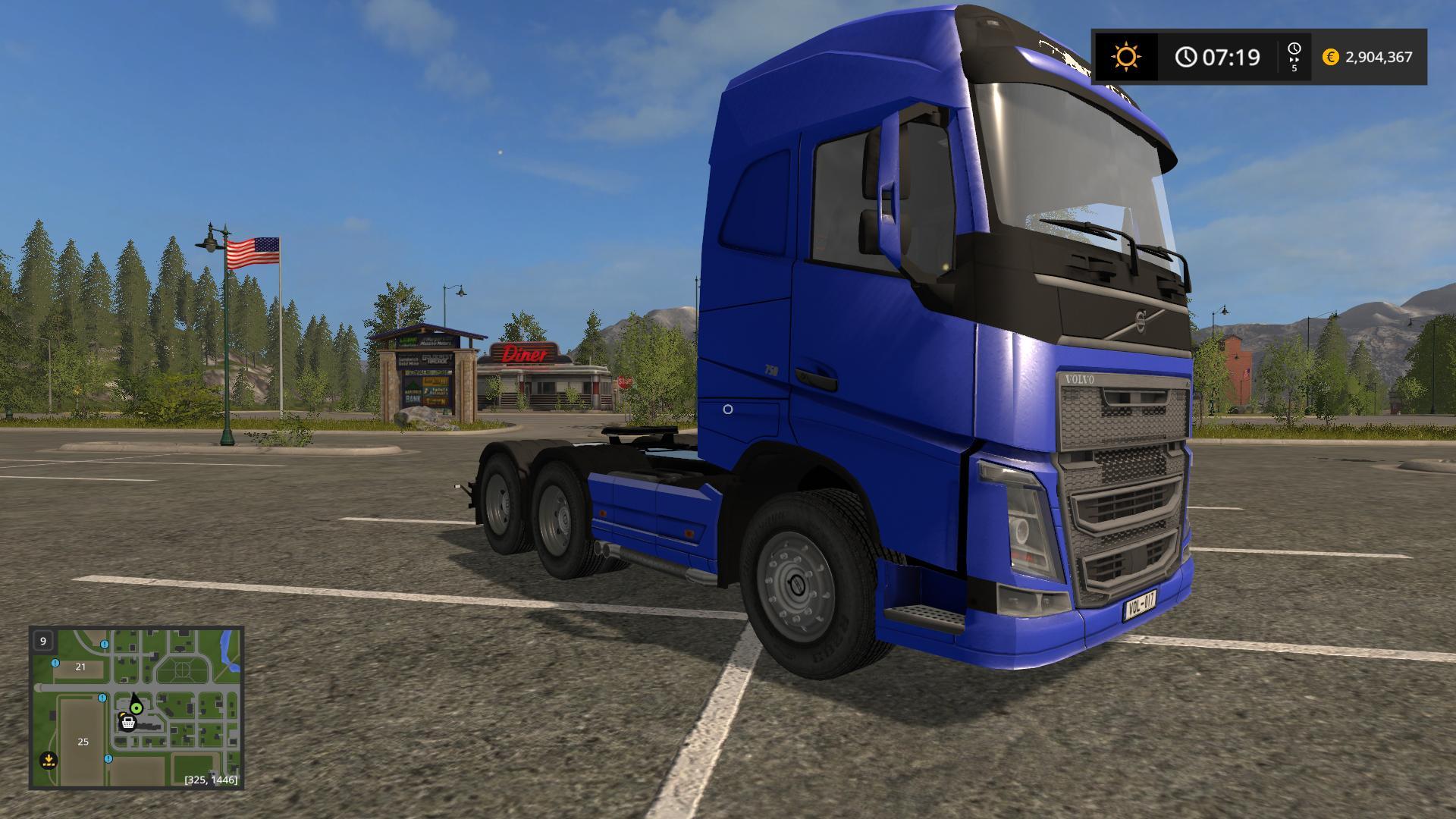 FS17 – Volvo Fh16 Düşük Şasi Kamyon Modu