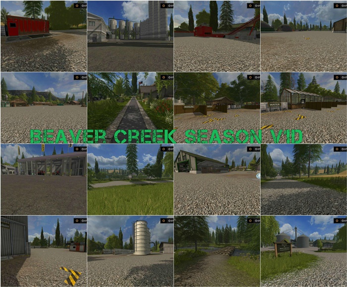 FS17 – Beaver Creek Sezon Haritası v1D