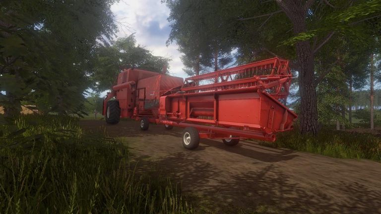 FS17 – Bizon Z056 Kesici Römorku V1.0