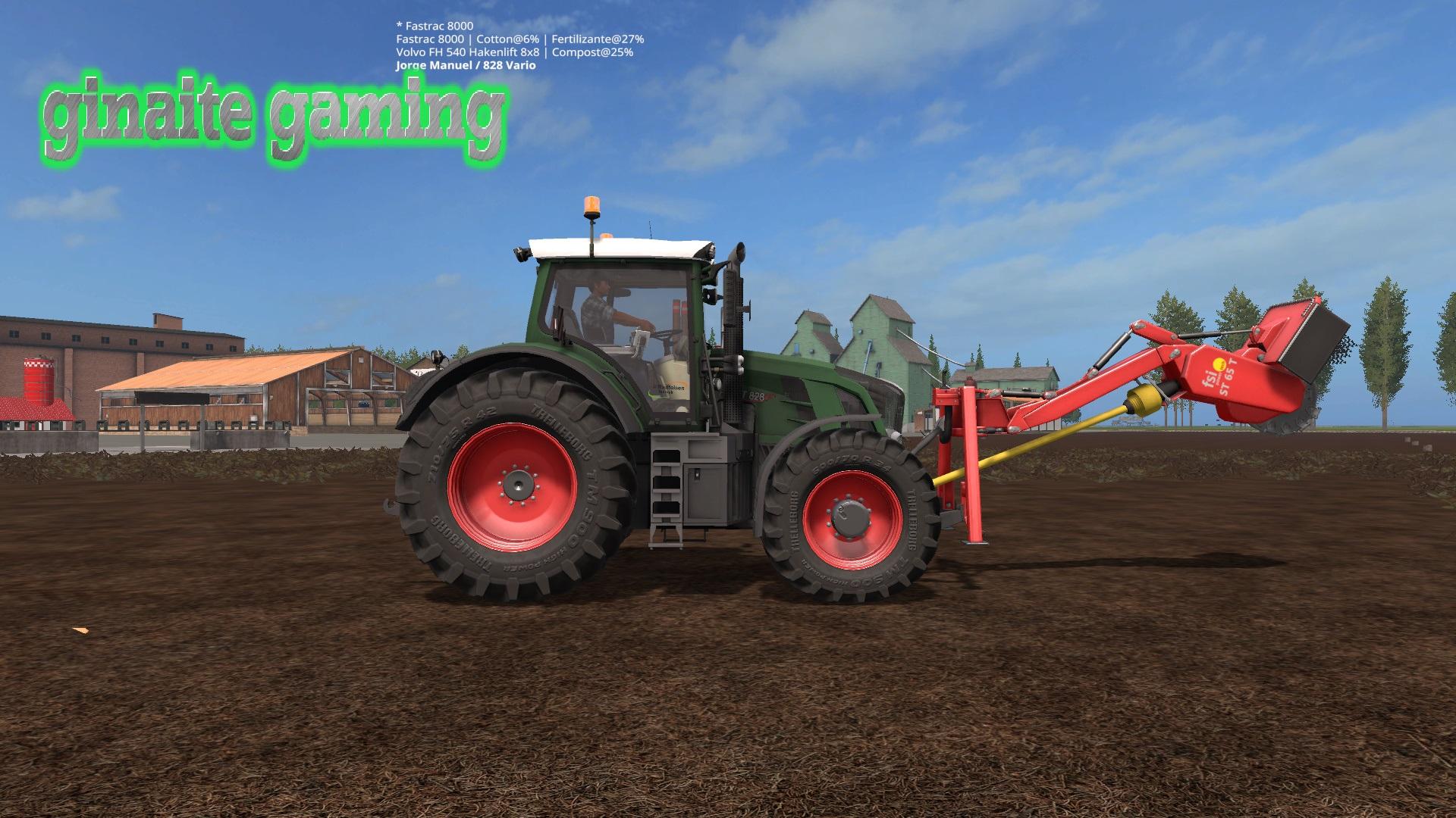 FS17 – Fendt Vario 828 Traktör Modu V1.0