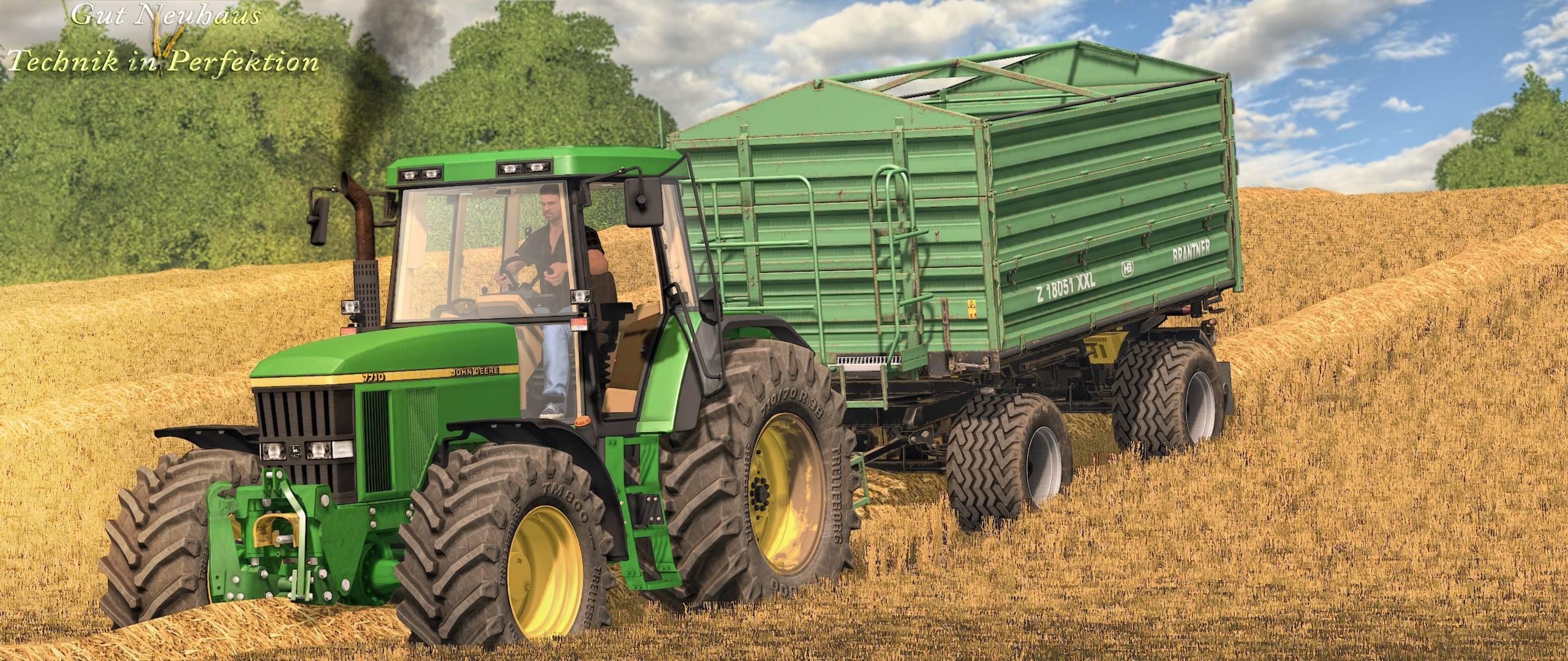 FS17 – John Deere 7710/7810 Traktör V2.0
