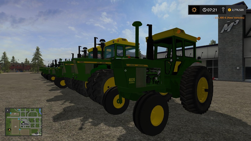 FS17 – John Deere Eski Model Traktör Serisi V1.0