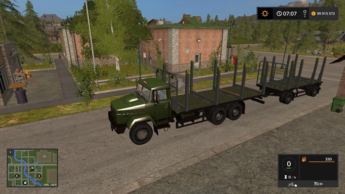FS17 – Kraz 6233 M6 Lesovoz V1.0