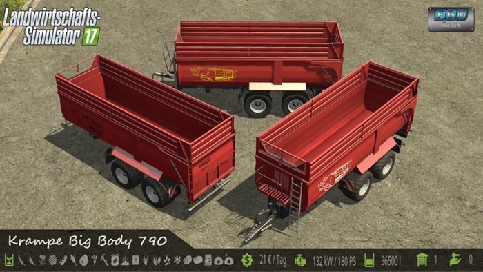 FS17 – Krampe Bb 790 Römork V1.1