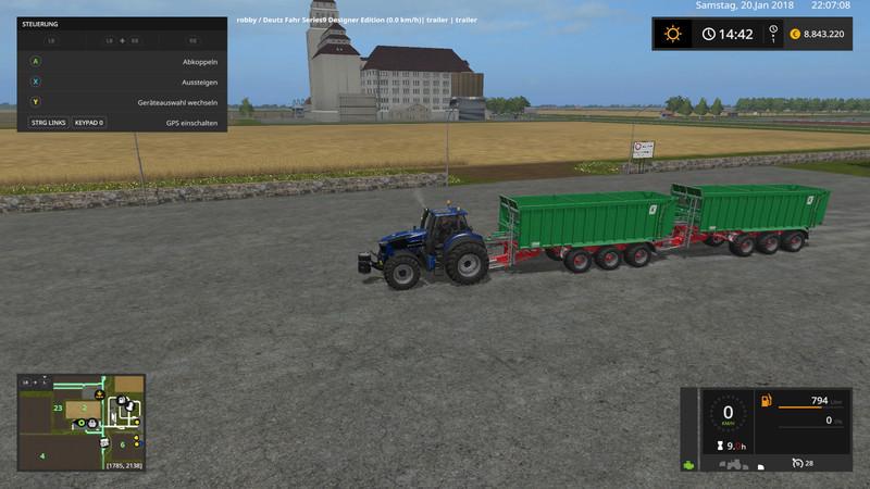 FS17 – Kroeger Taw30a Römork V1.0 Mp