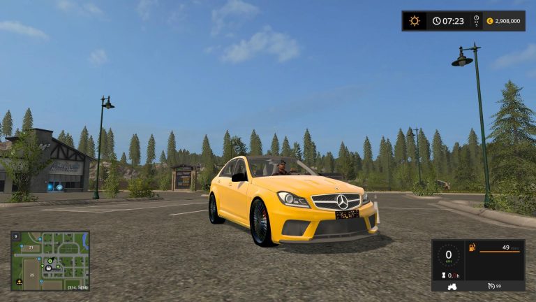 FS17 – Mercedes Benz C63 Amg V1.0