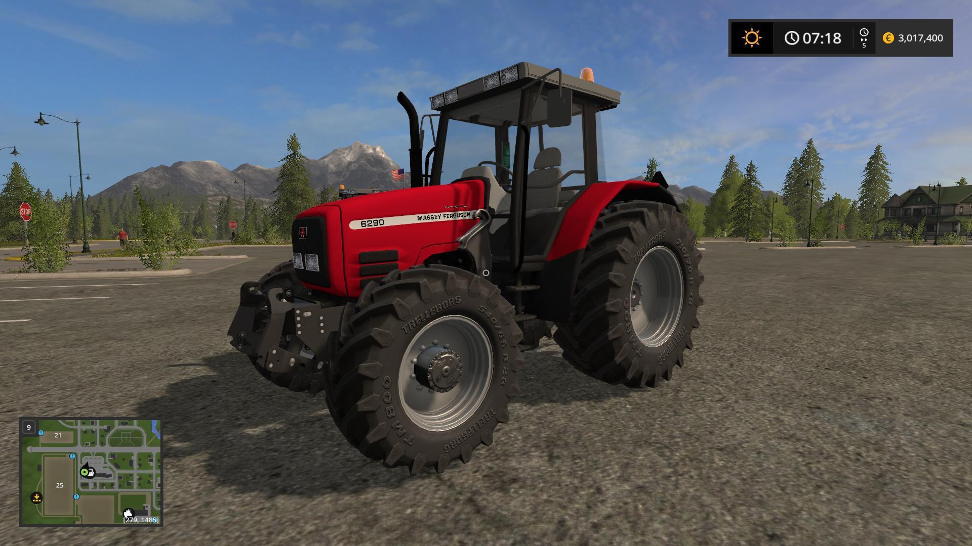 FS17 – Massey Ferguson 6290 V1.0