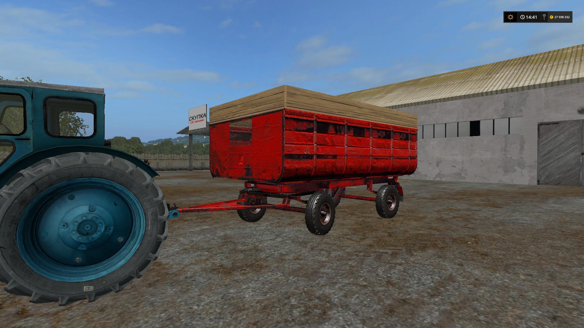 FS17 – PTC-4 Furgon Römork v4.0