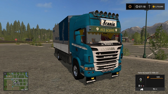 FS17 – Scania R730 Kamyon Modu V1.1.0