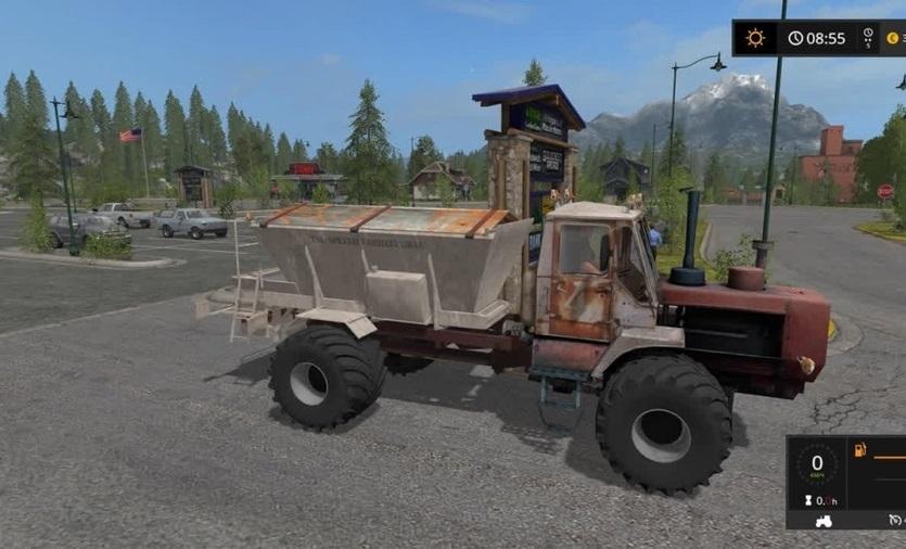 FS17 – T-150K Püskürtücü Traktör v1.0