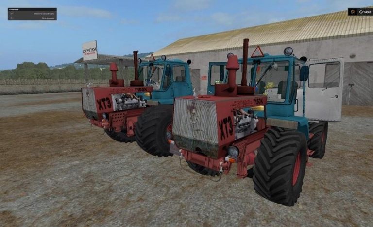 FS17 – T-150K Kırmızı Traktör Modu v1.0